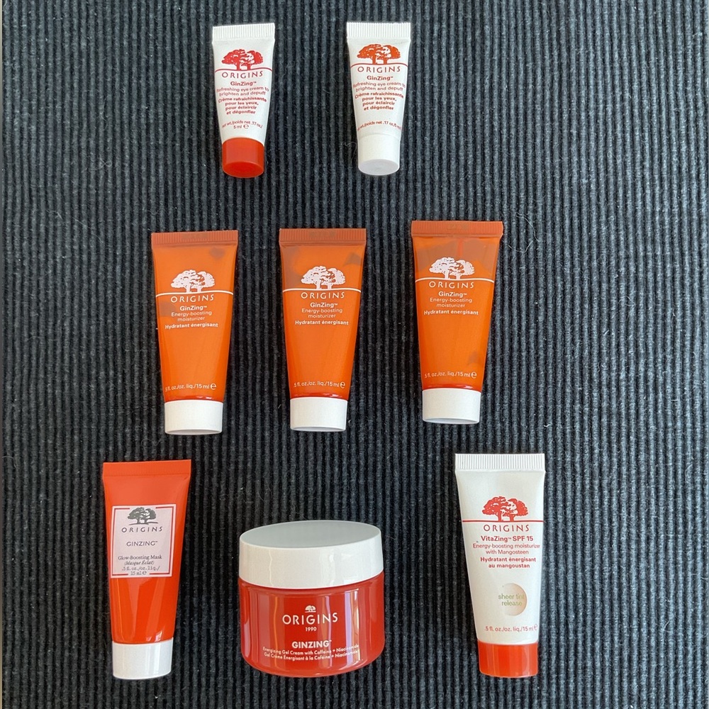 NEW! (8) Origins Ginzing minis; samples
